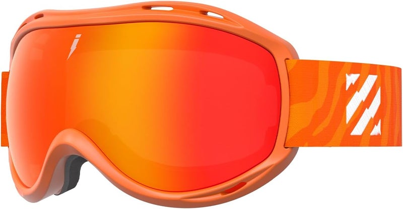 IPOA -Spherical Ski Goggles – PC Lens, TPU Frame, UV400 Protection, Anti-Fog Inner Lens, Snowboard & Skiing Eyewear - Image 1
